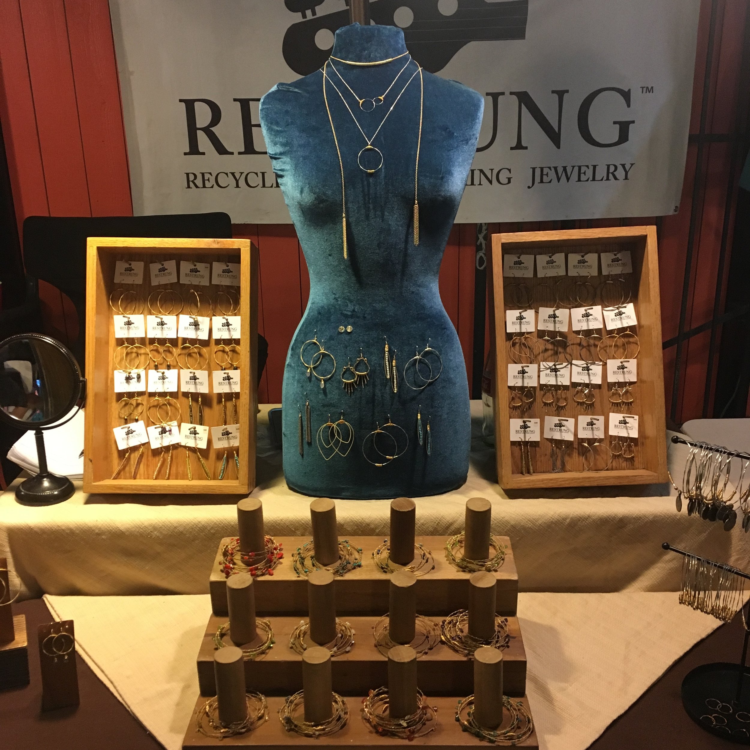 Live Art Saturday with ReStrung Jewelry