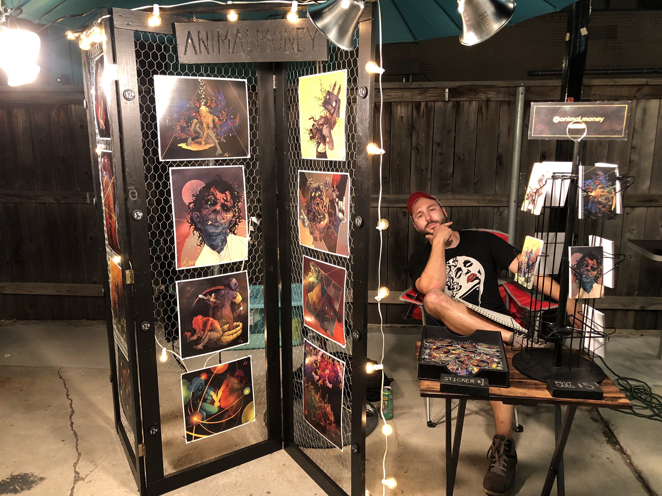 Live Art Saturday with Animal Monkey