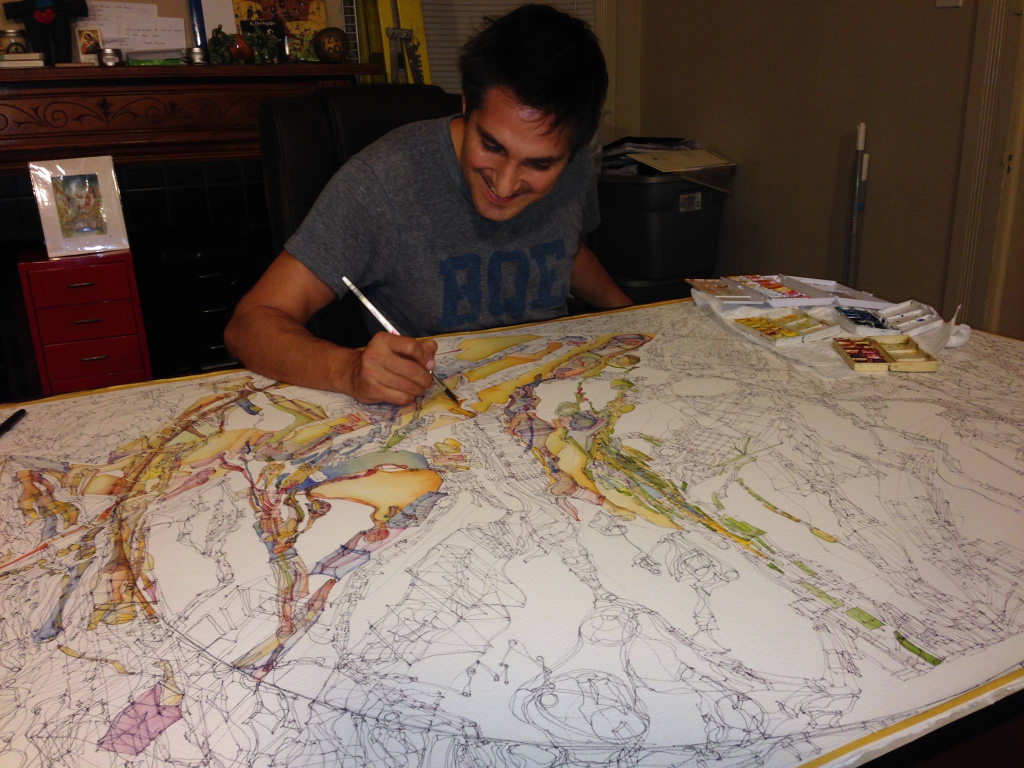 Live Art with Nurhan Gokturk